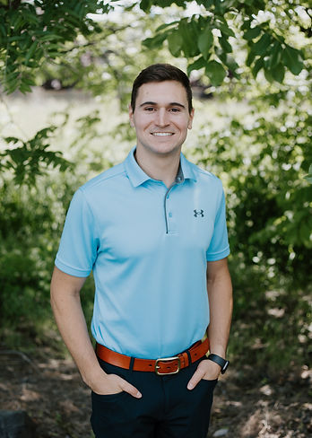 Mitch Lesmeister smiles at the camera.